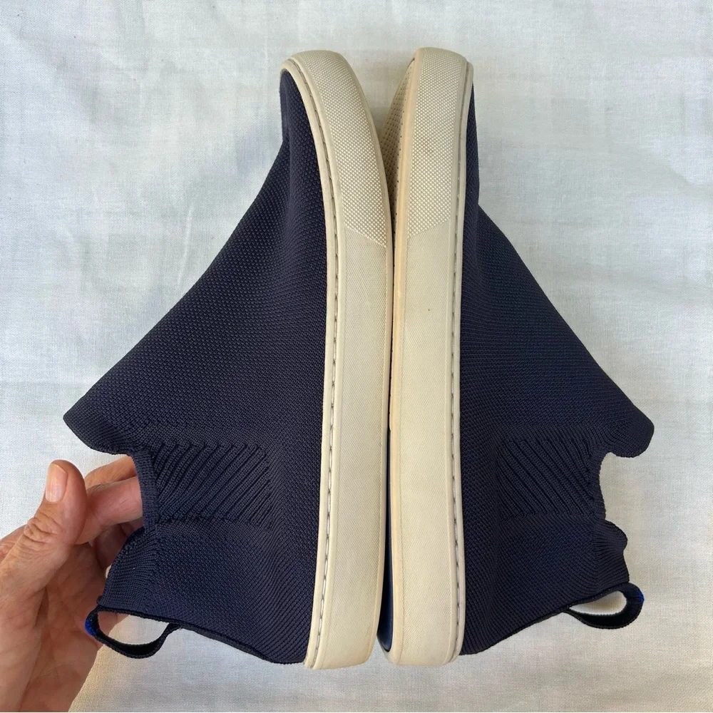 Rothy’s The Chelsea Boot Navy Slip-On Sneakers